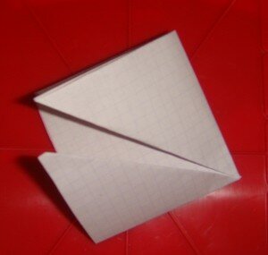 Оригами кузнечик