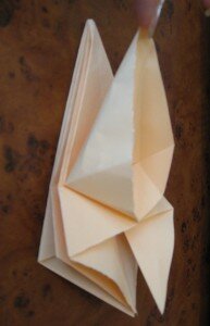 Оригами цветы лилия: шаг 17
