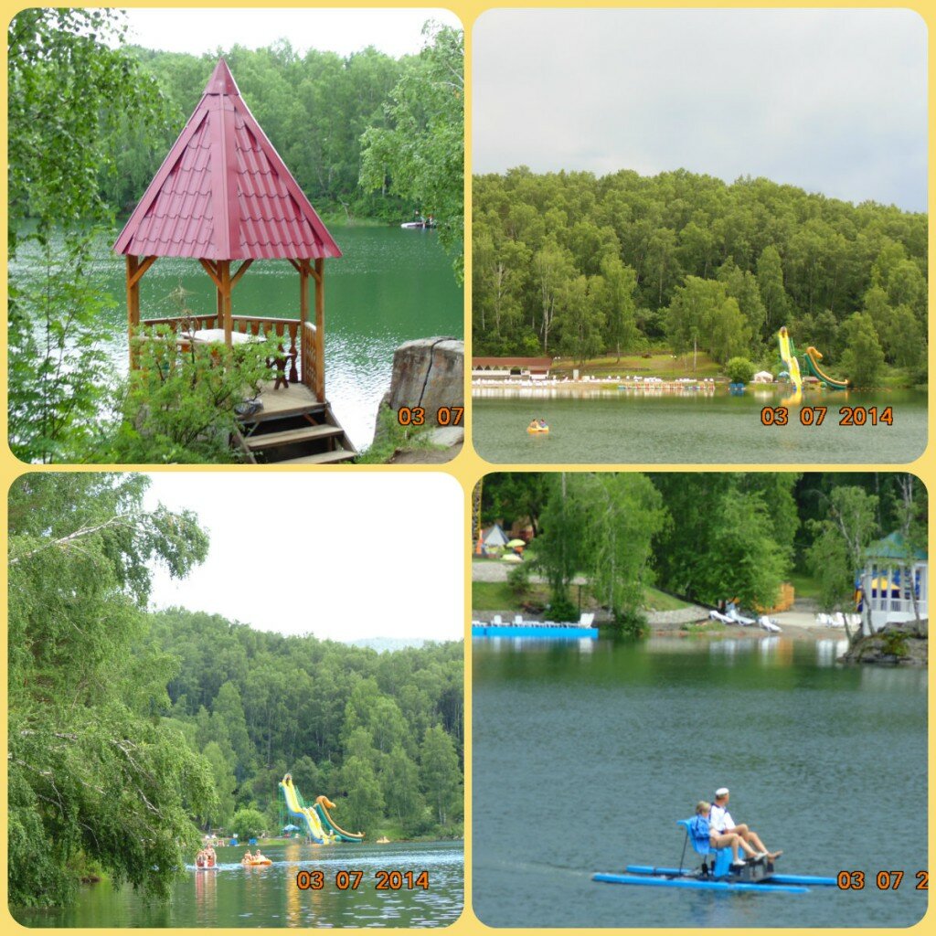 Отдых в Алтае на озере Ая