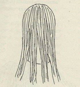 Плетение косы из 4 прядей