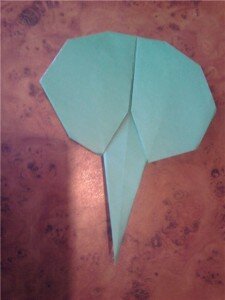 Кувшинка оригами