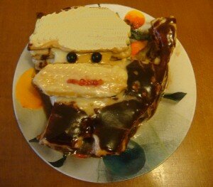 Медовый торт "Бычок"