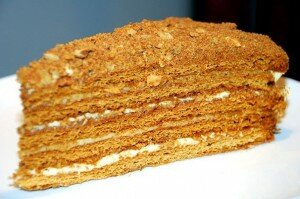 Медовый торт "РЫЖИК"