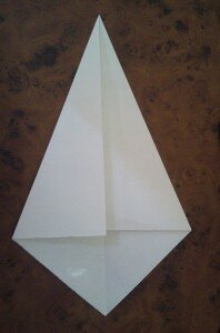 Оригами лебедь: фотоинструкция