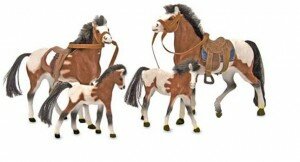 Игрушки лошадки от Деда Мороза
