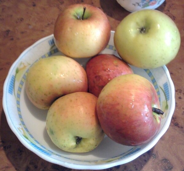 Вкусные яблоки