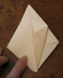 Оригами цветы лилии: шаг 11
