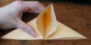 Оригами цветы лилии: шаг 6
