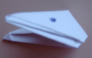 Оригами птица ворон - шаг 10