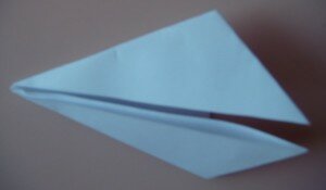 Оригами птица ворона - шаг 2