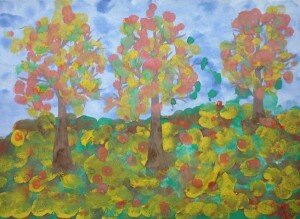 Рисунок на тему: "Осень" от Железковой Дарьи