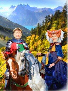 Рыцарь Дмитрий и принцесса Людмила