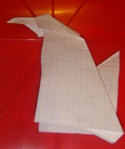 Как сделать собаку из бумаги
