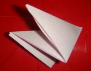 Оригами кузнечик