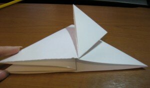 Оригами тюльпан: шаг 4
