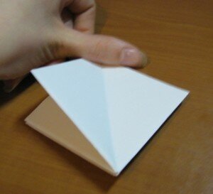 Оригами тюльпан: шаг 7