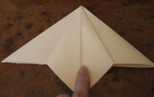 Оригами цветы лилии: шаг 8