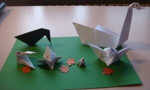Оригами птицы