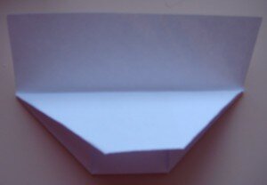 Оригами птица ворон - шаг 4
