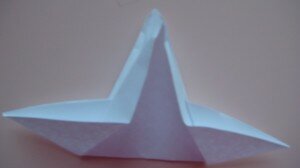 Оригами птица ворона - шаг 4