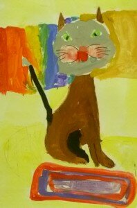 Рисунок кошки