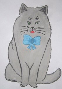 «Кот» - рисунок Зорина Артема